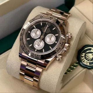 Rolex Daytona 126505-0001 Everose gold Black