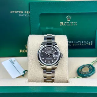 Rolex Oyster Perpetual 276200-0002 Stainless steel Black