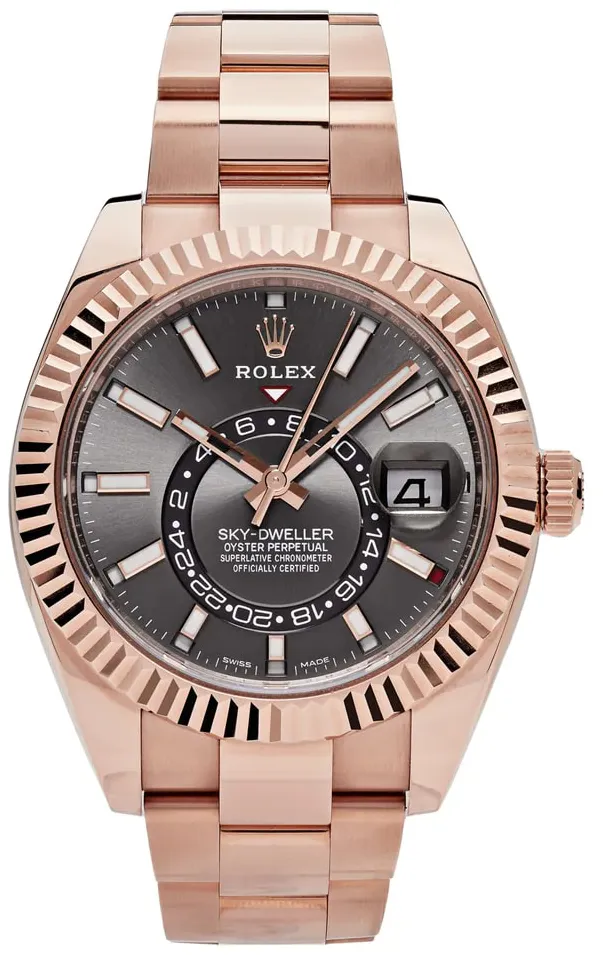 Rolex Sky-Dweller 326935-0007 42mm Rose gold Gray