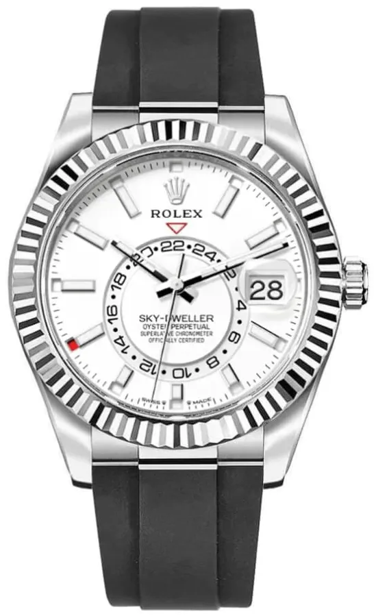 Rolex Sky-Dweller 336239-0003 42mm 18k white gold White