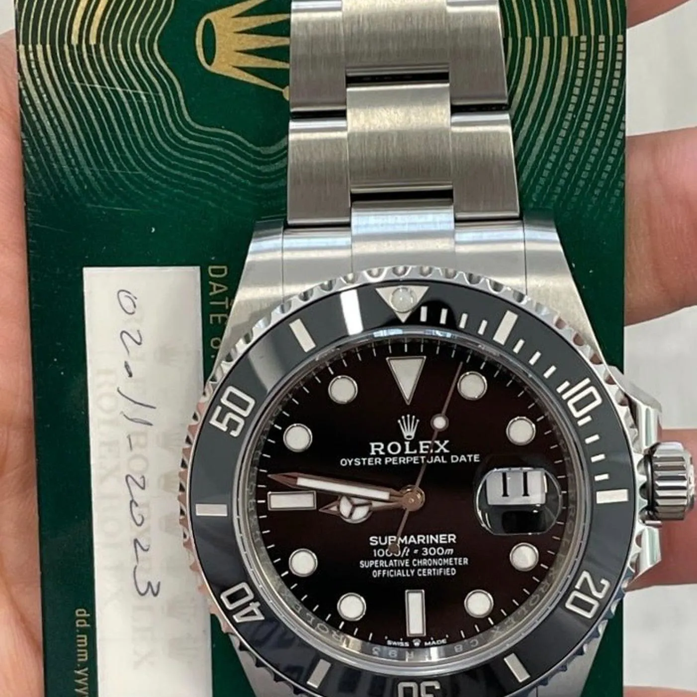 Rolex Submariner 126610LN-0001 41mm Oystersteel Black