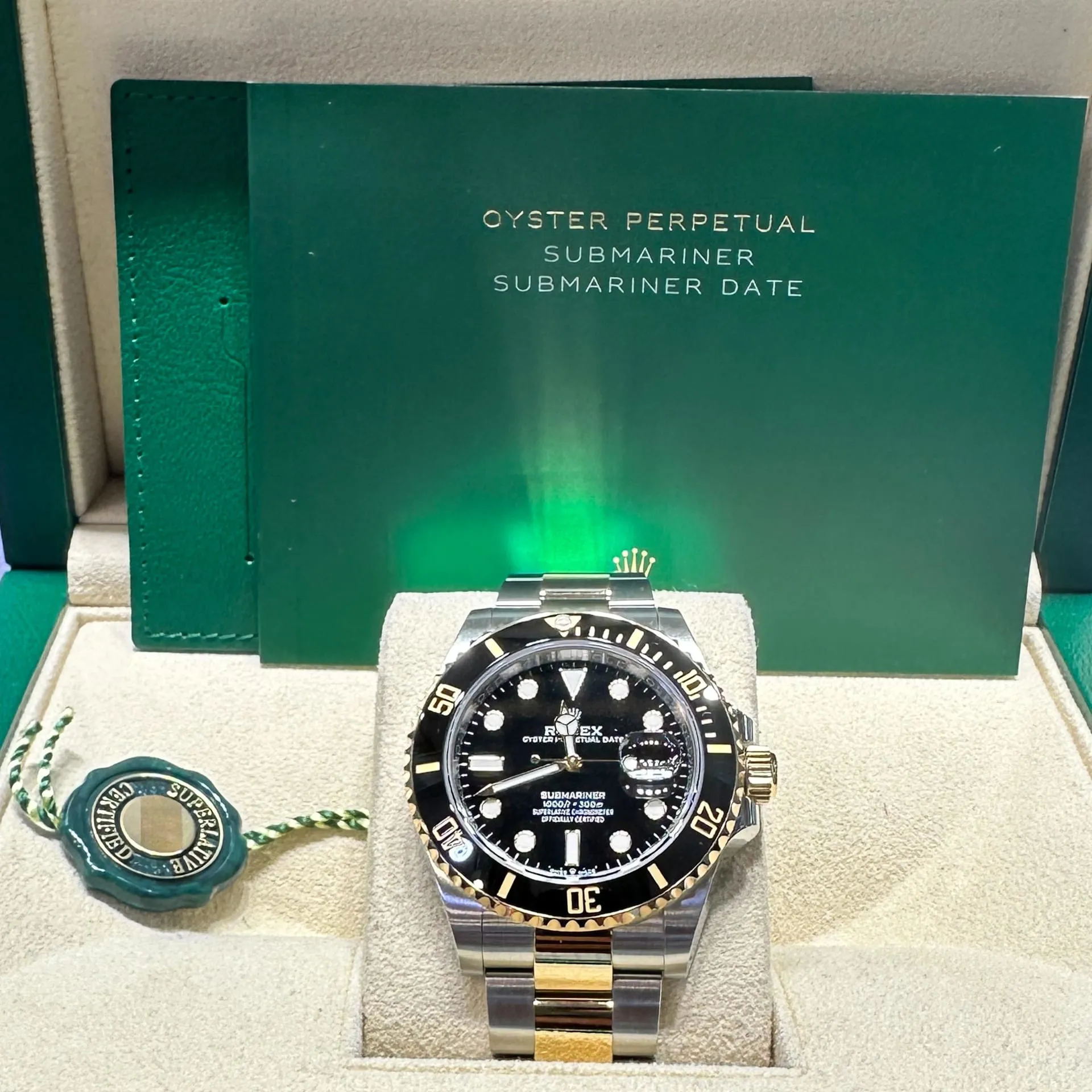 Rolex Submariner 126613LN-0002 41mm Yellow gold and Oystersteel Black