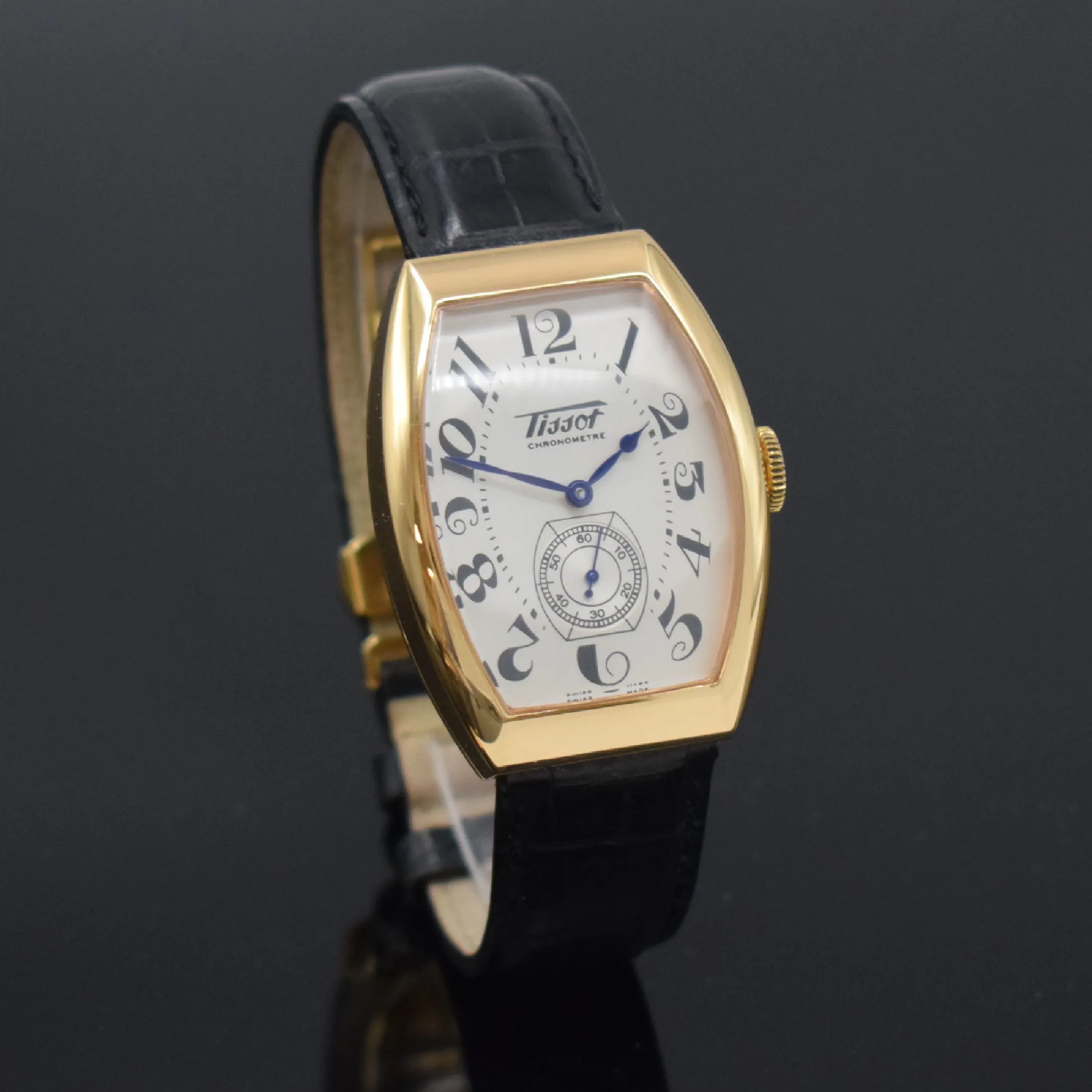 Tissot 42.5mm Yellow gold Silver 2