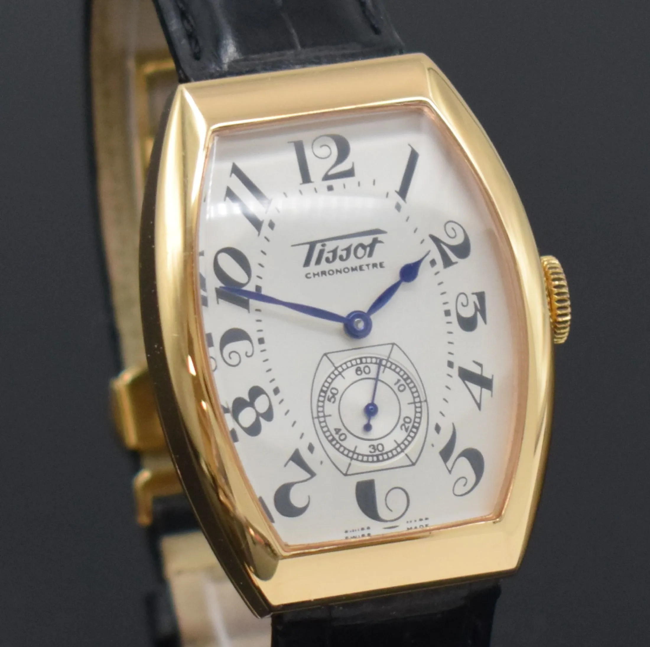 Tissot 42.5mm Yellow gold Silver 3