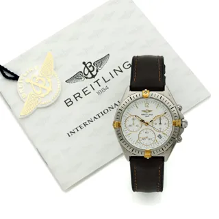 Breitling Windrider B55045 Stainless steel White