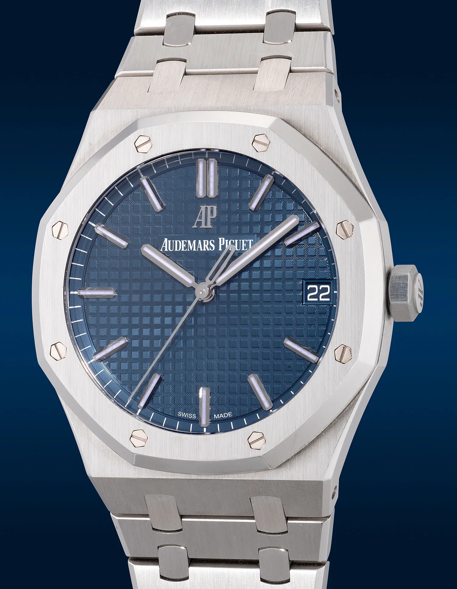 Audemars Piguet Royal Oak 15500ST.OO.1220ST.01 41mm Stainless steel Blue