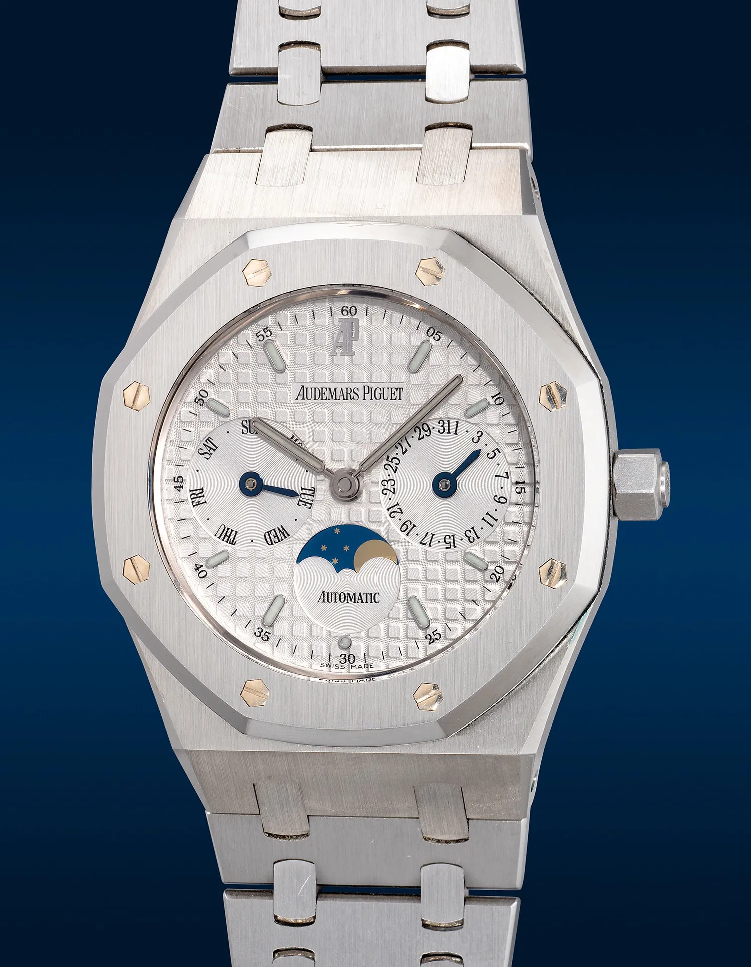 Audemars Piguet Royal Oak Day-Date Moon Phase 25594ST.O.0789ST.05 36mm Stainless steel White