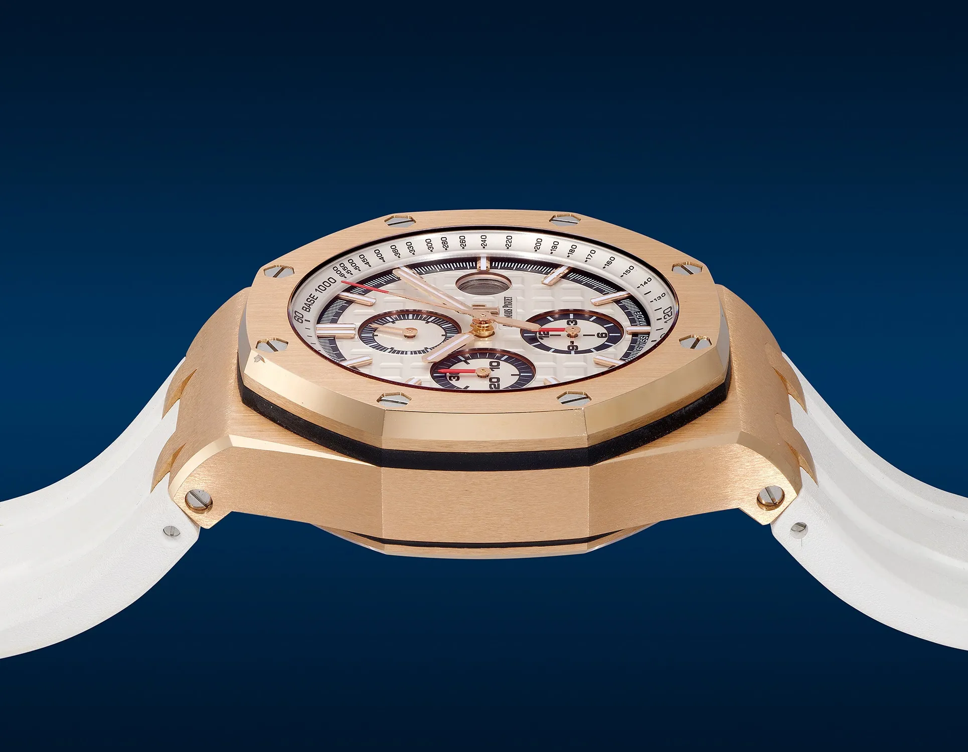 Audemars Piguet Royal Oak Offshore 26408OR.OO.A010CA.01 44mm Rose gold Cream 4