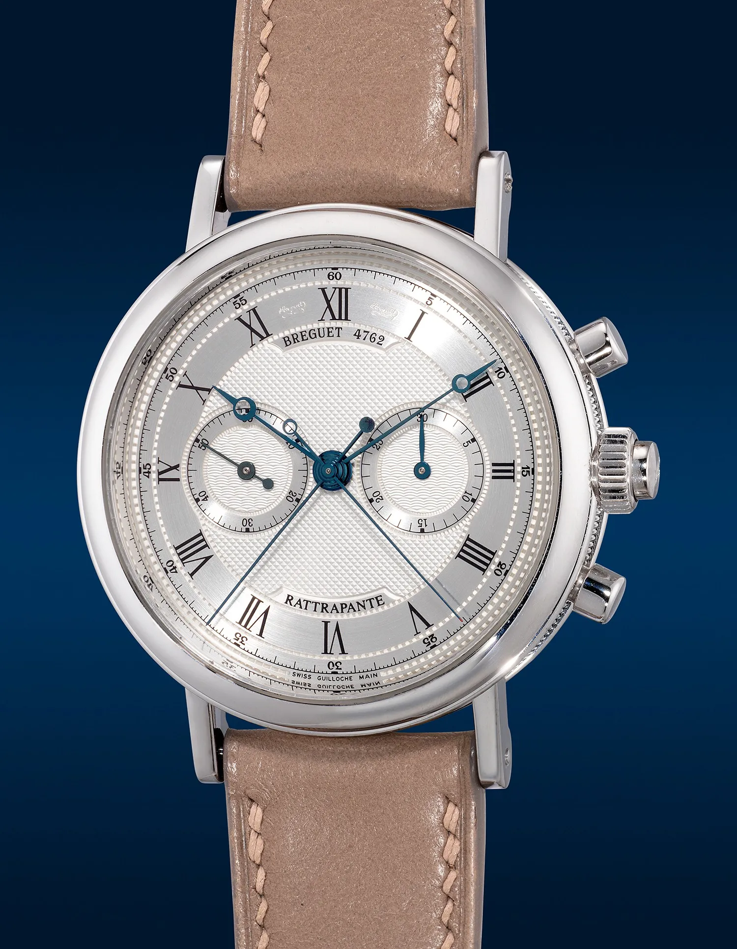 Breguet Classique 5947 39mm White gold Guilloché