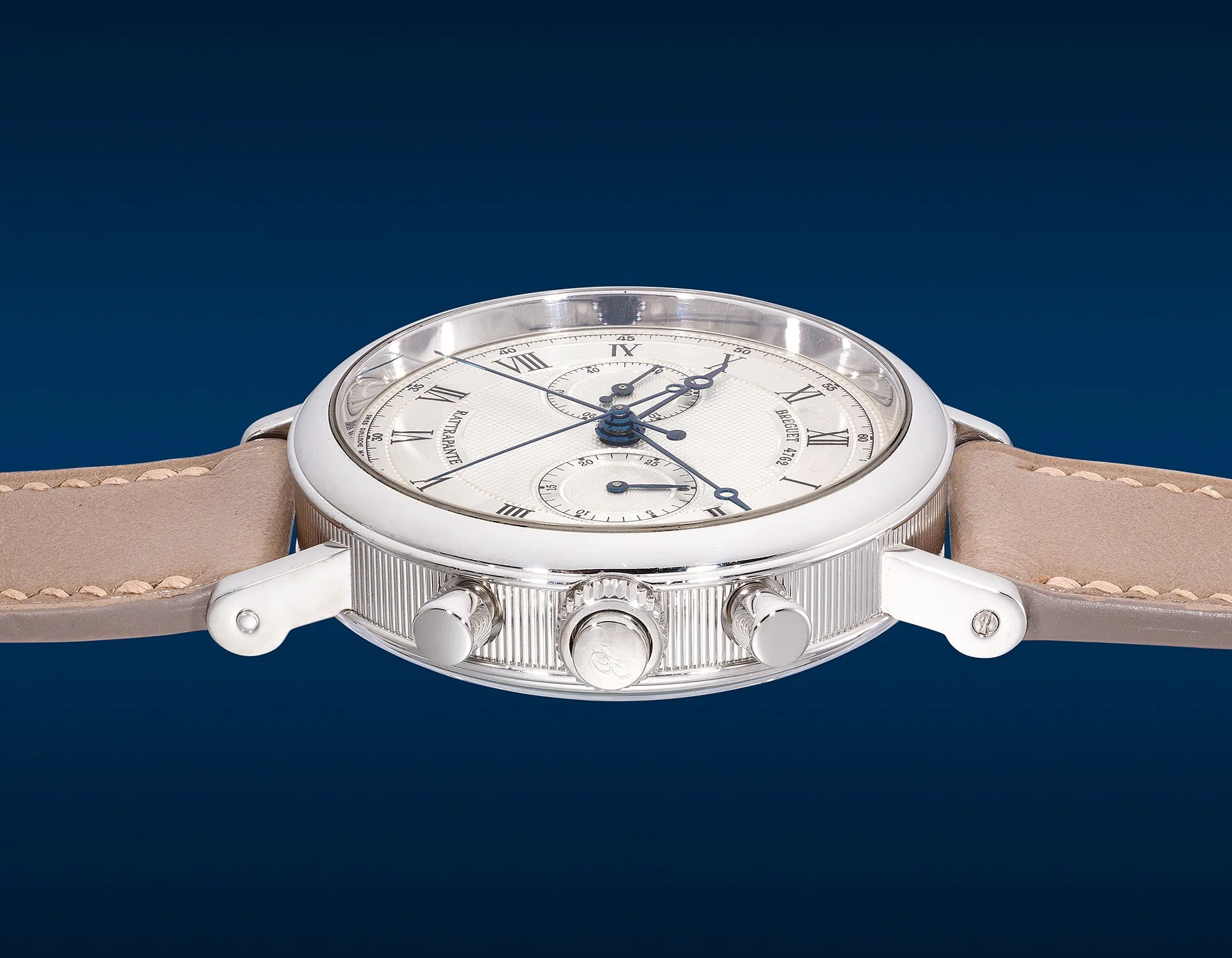 Breguet Classique 5947 39mm White gold Guilloché 2