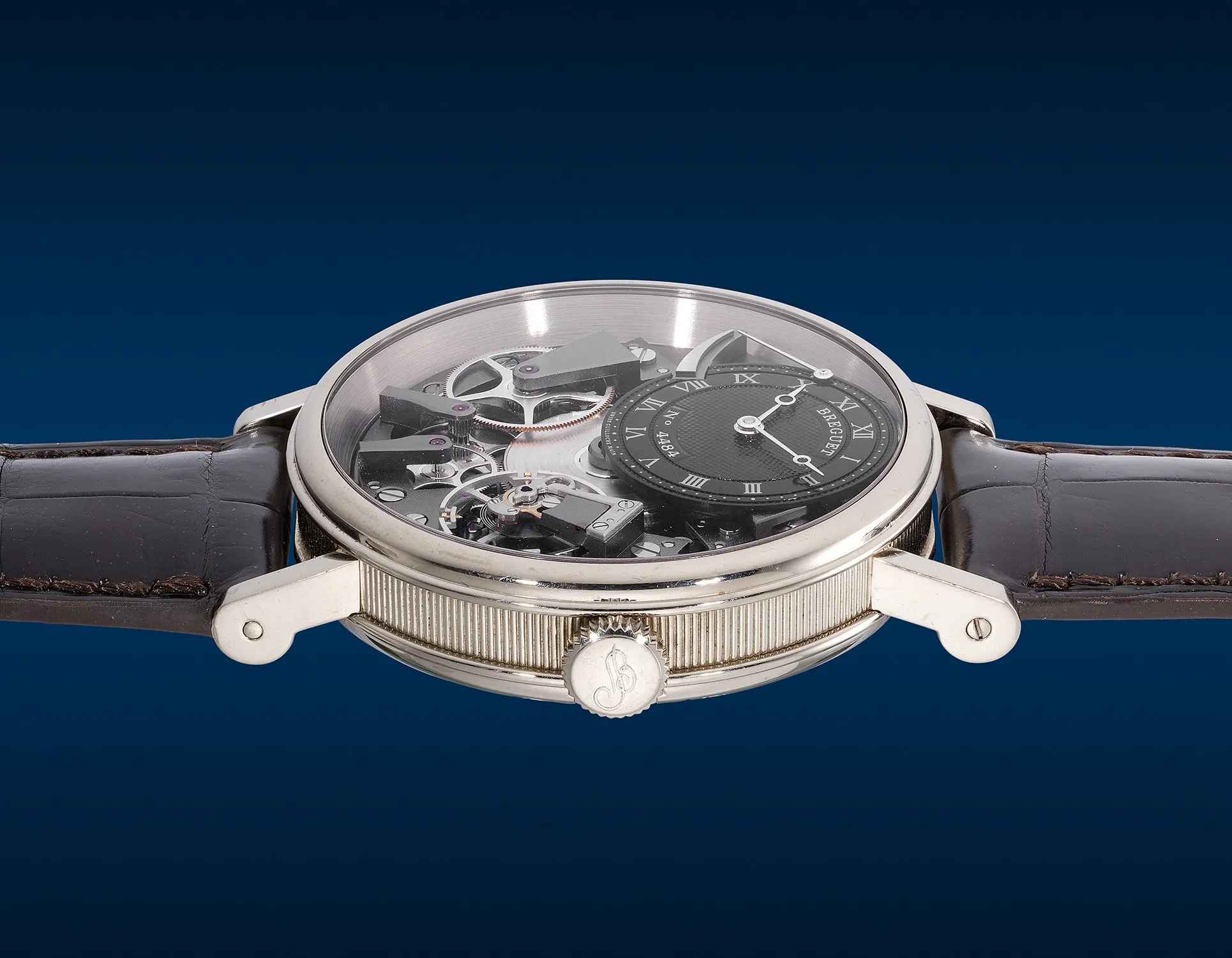 Breguet Tradition 7057 40mm White gold Semi-skeletonized 3