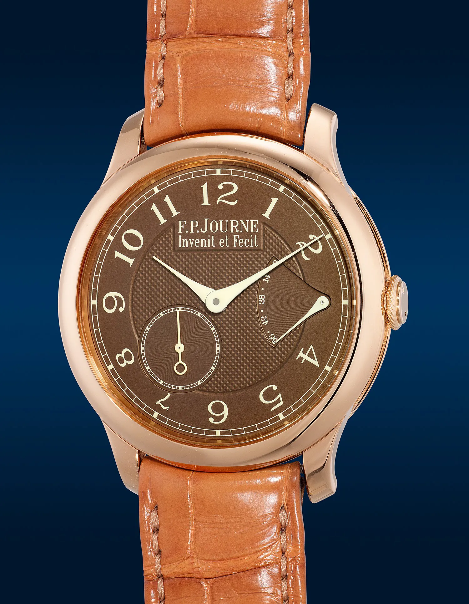 F.P. Journe Chronomètre Souverain 40mm Rose gold Brown