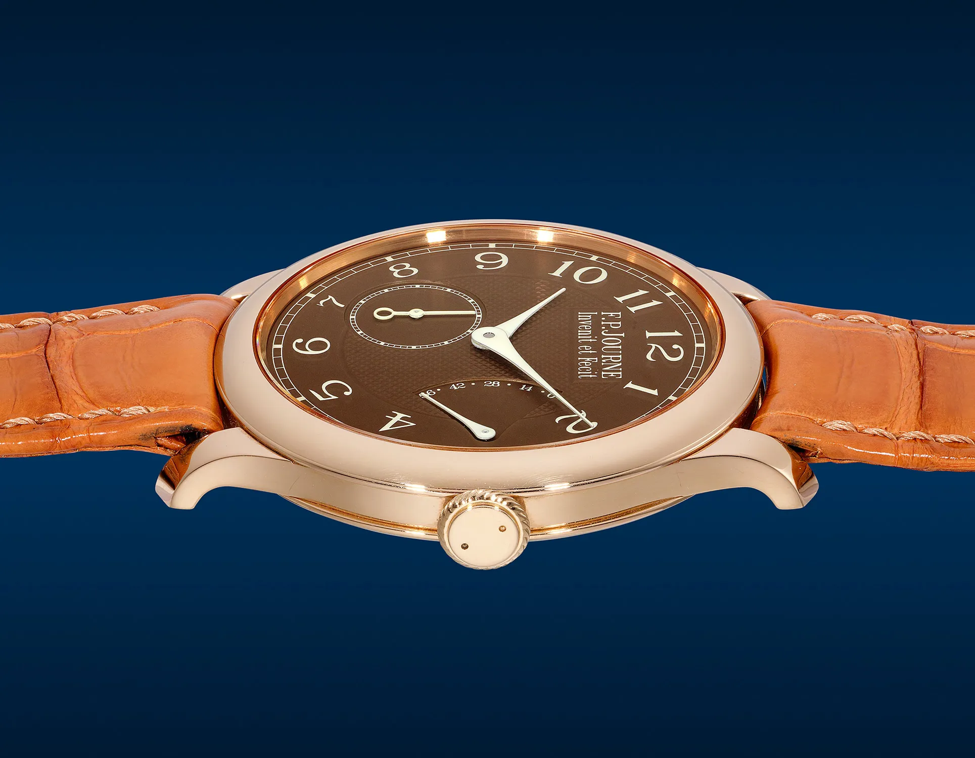 F.P. Journe Chronomètre Souverain 40mm Rose gold Brown 3