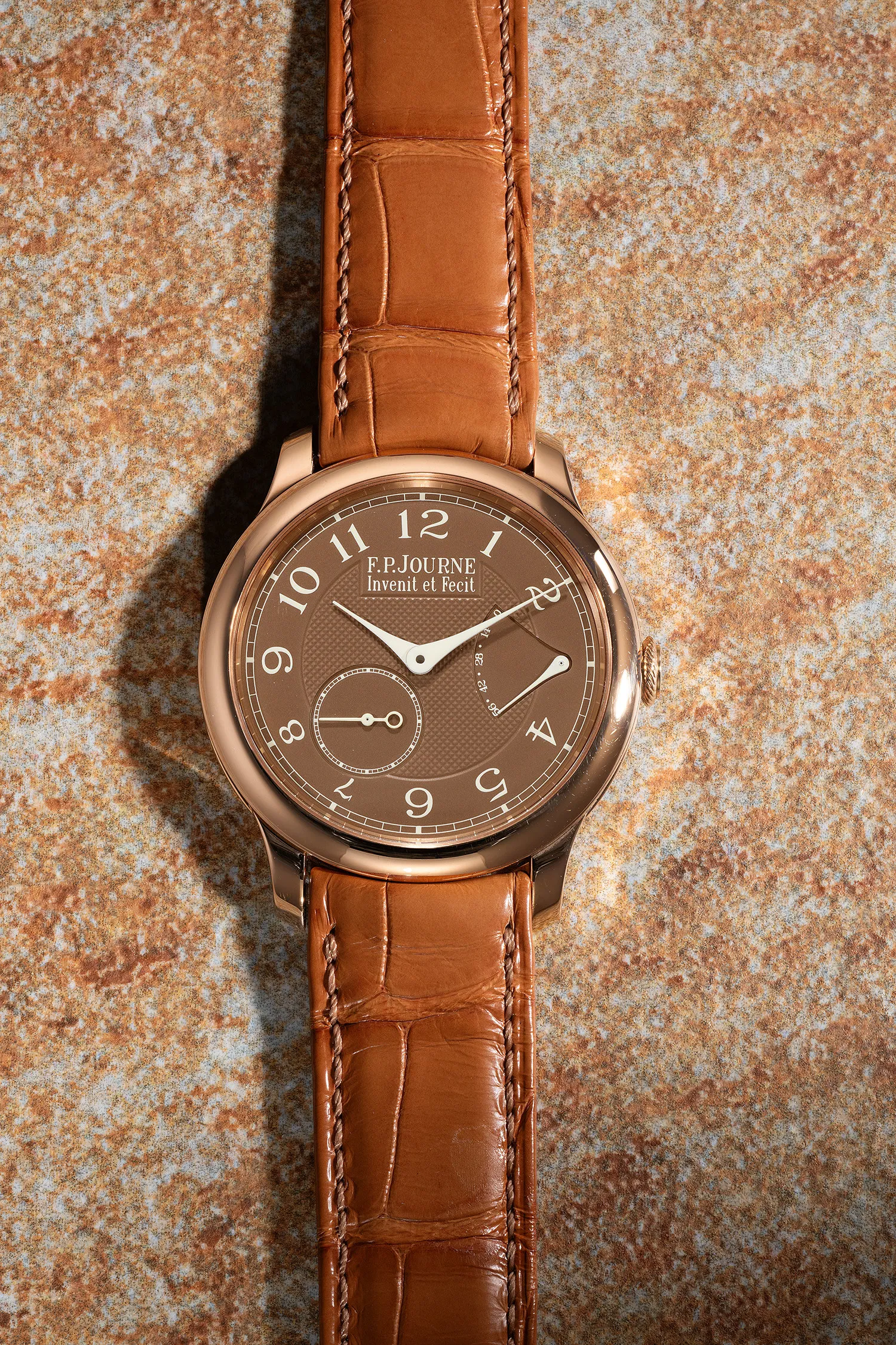 F.P. Journe Chronomètre Souverain 40mm Rose gold Brown 5