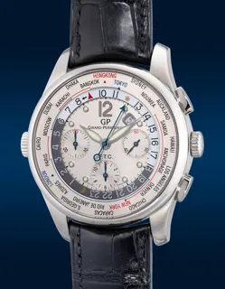 Girard-Perregaux WW.TC World Time Chronograph, Financial Edition 49805-11-151-BA6A Stainless steel