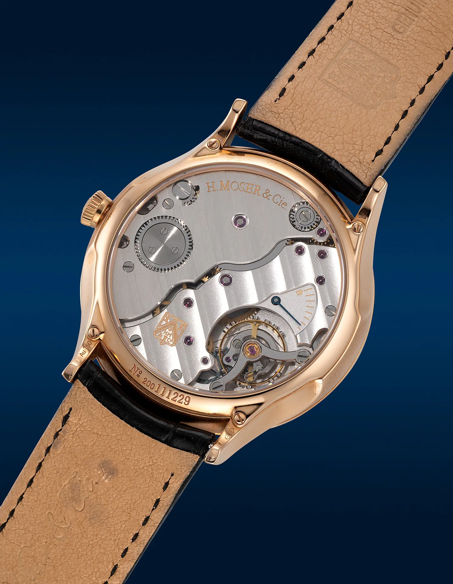 H. Moser & Cie. Specials 2327-0400 39mm Rose gold Silver 2