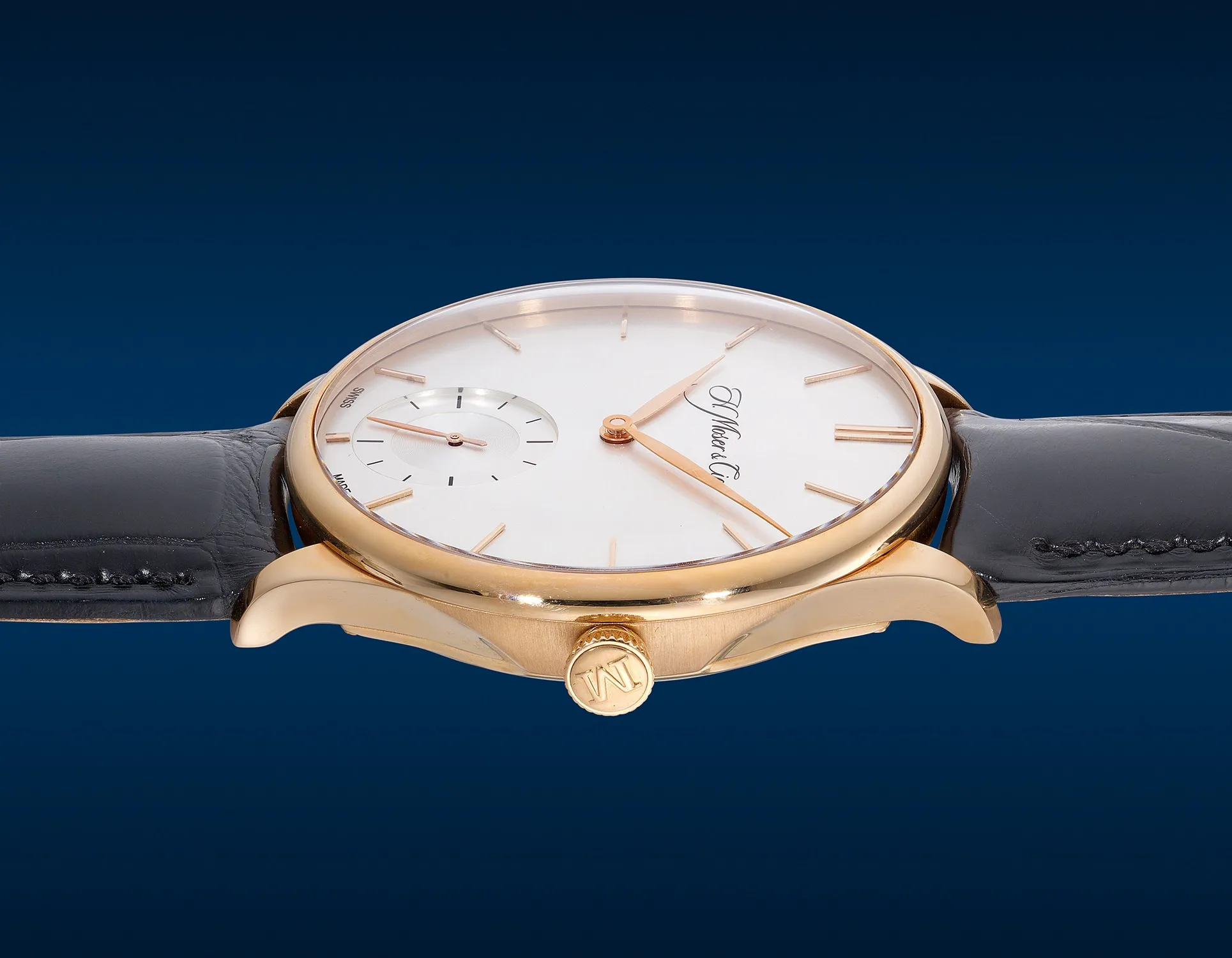 H. Moser & Cie. Specials 2327-0400 39mm Rose gold Silver 3