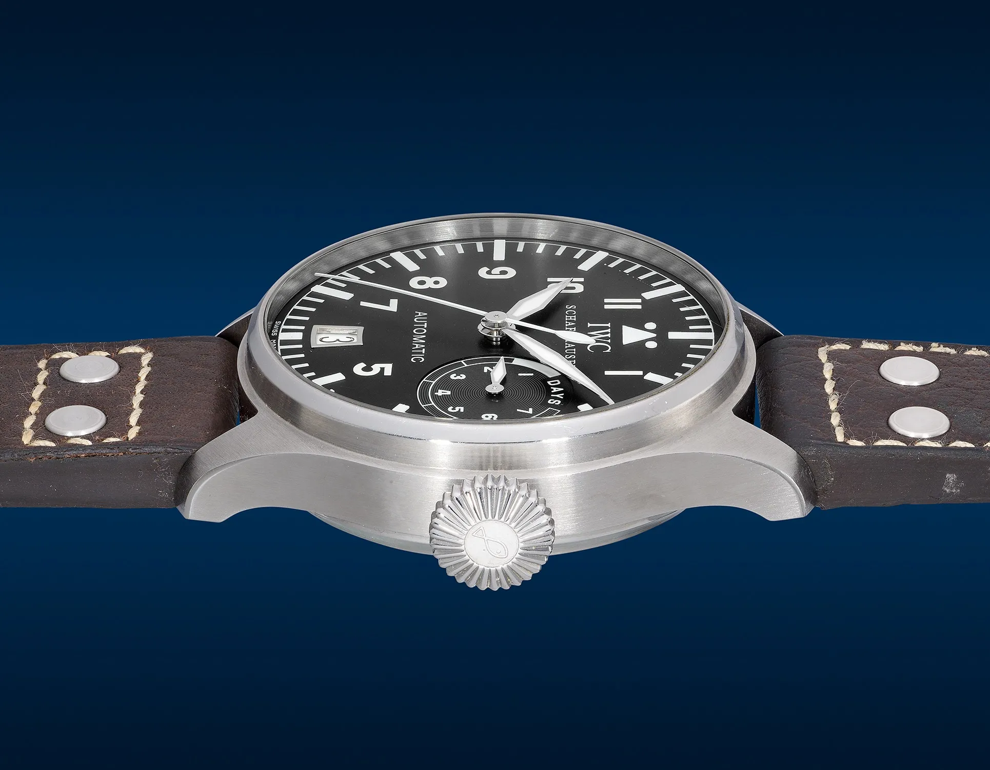 IWC Big Pilot IW500201 46mm Stainless steel Black 2