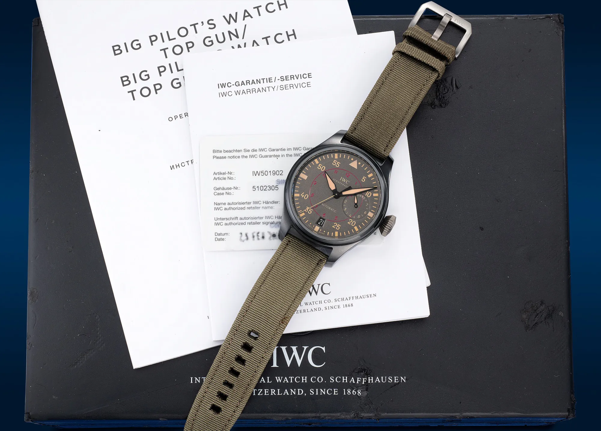 IWC Big Pilot IW501902 48.5mm Ceramic Gray 1
