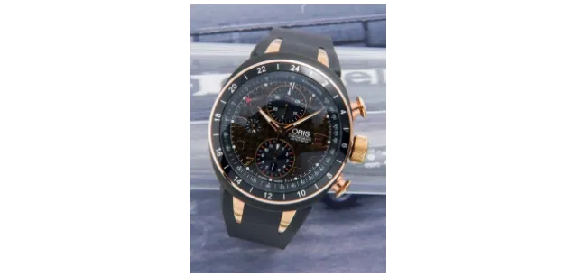 Oris 43mm Rose gold and Titanium Black