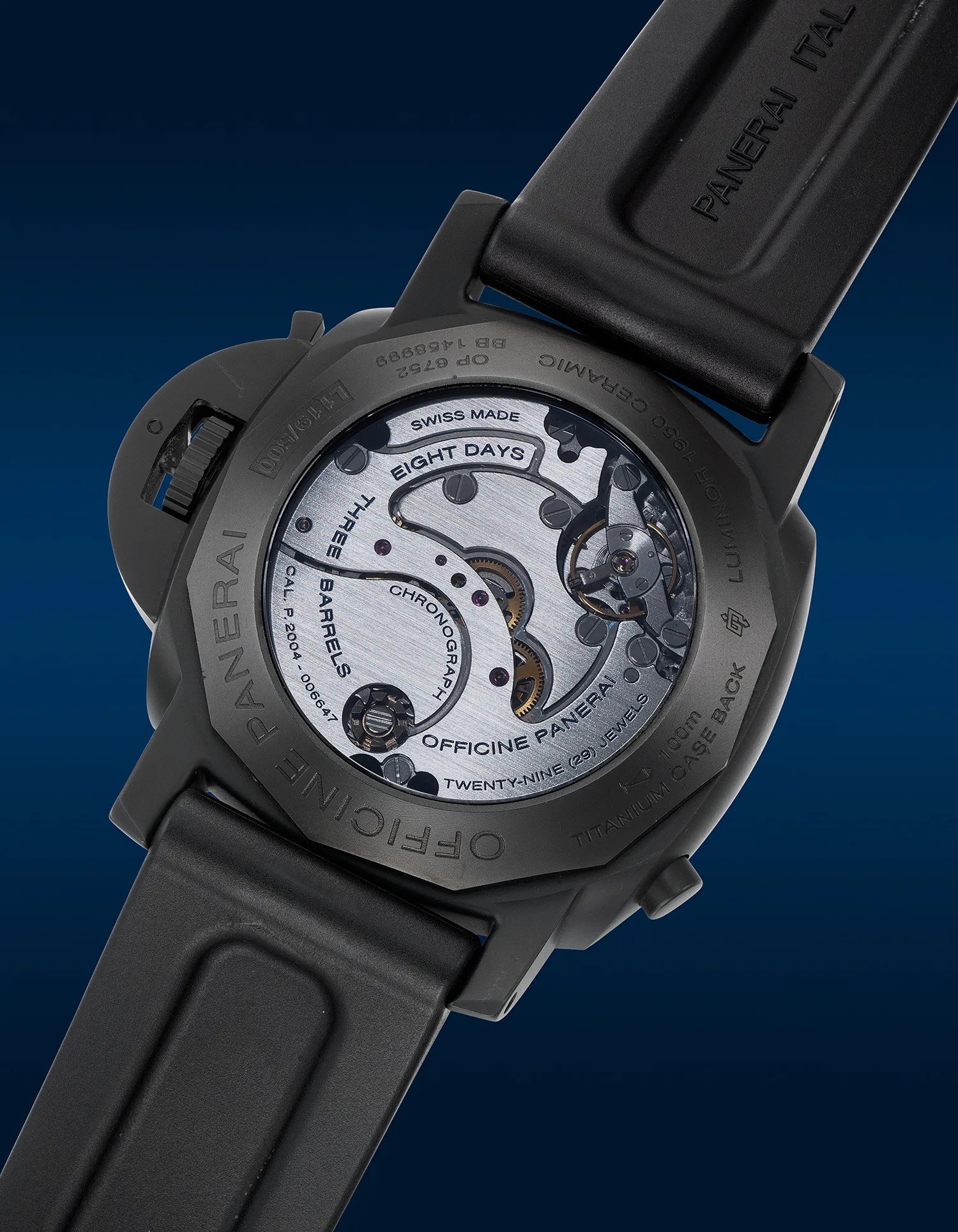 Panerai Luminor 1950 PAM 00317 44mm Ceramic and Titanium Black 2