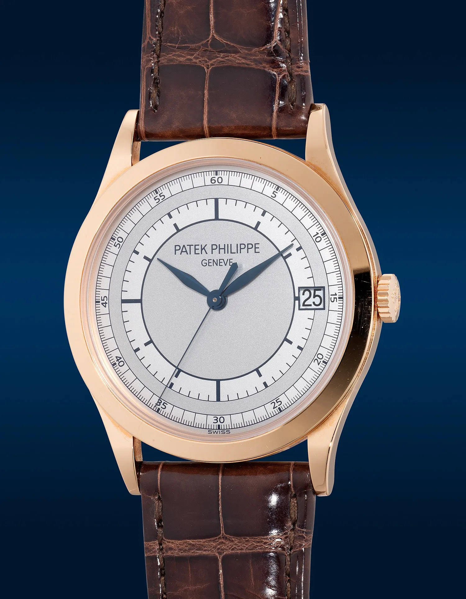 Patek Philippe Calatrava 5296R-001 38mm Rose gold Silver