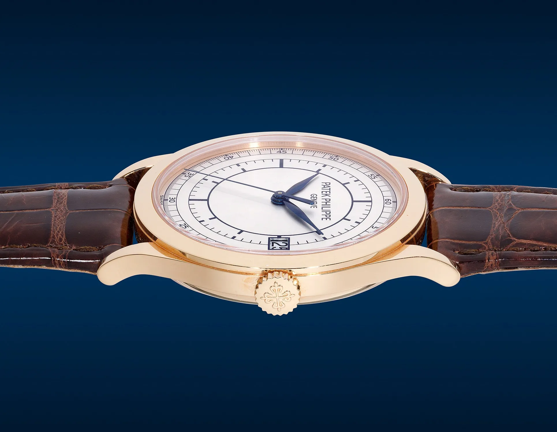 Patek Philippe Calatrava 5296R-001 38mm Rose gold Silver 3