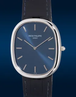 Patek Philippe Golden Ellipse 5738P Platinum Blue