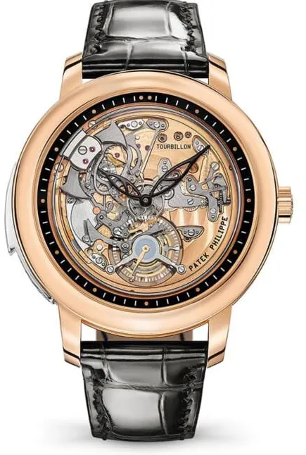 Patek Philippe Tourbillon Minute Repeater 5303R-001 42mm Rose gold Skeletonized