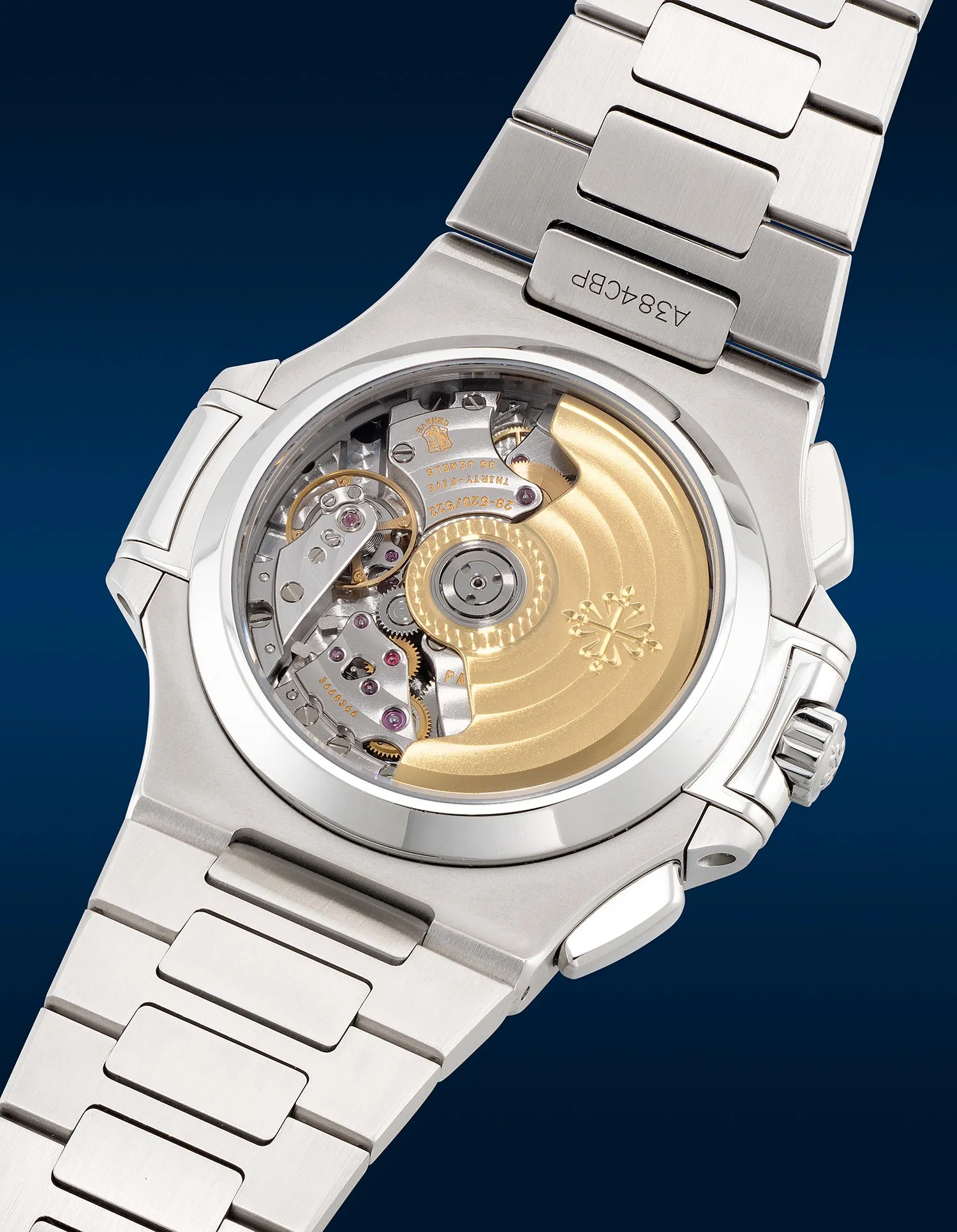 Patek Philippe Nautilus 5980/1A-001 43.5mm Stainless steel Blue 2