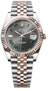 Rolex Datejust 126331-0016 Rose gold and Oystersteel Gray