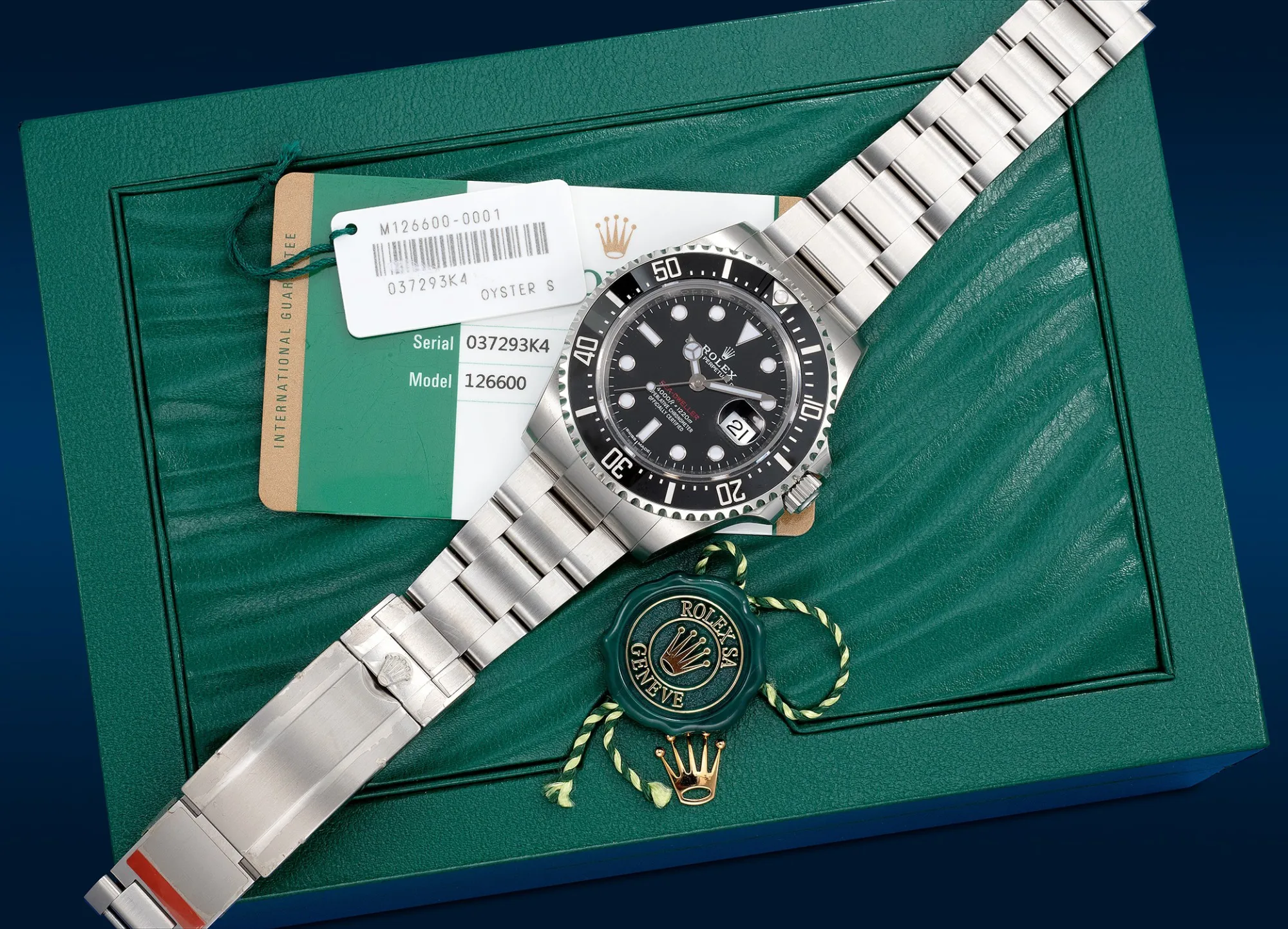 Rolex Sea-Dweller 126600 43mm Stainless steel Black 1