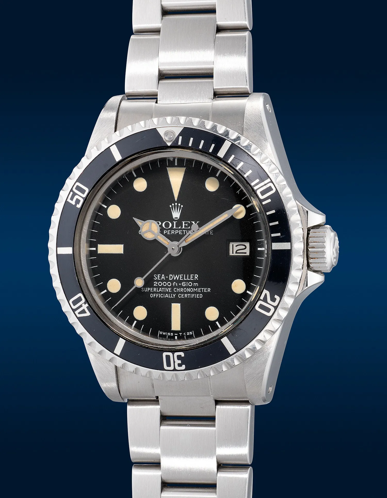 Rolex Sea-Dweller 1665 40mm Stainless steel Black