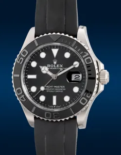 Rolex Yacht-Master 42 226659 Ceramic and White gold Black