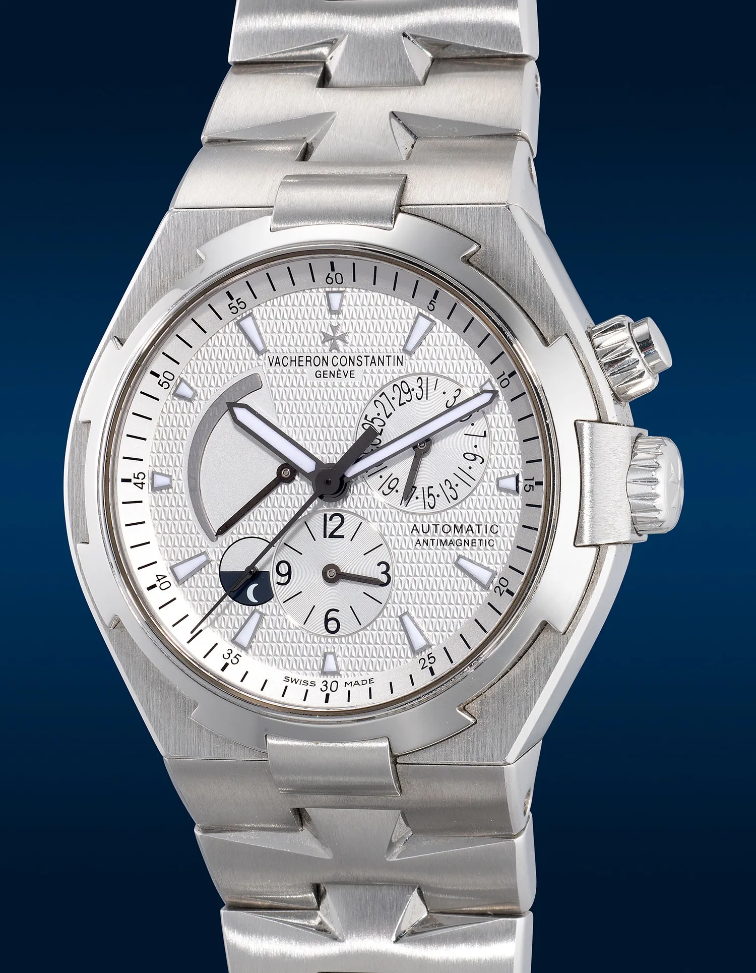 Vacheron Constantin Overseas Dual Time 47450/B01A-9226 42mm Stainless steel White