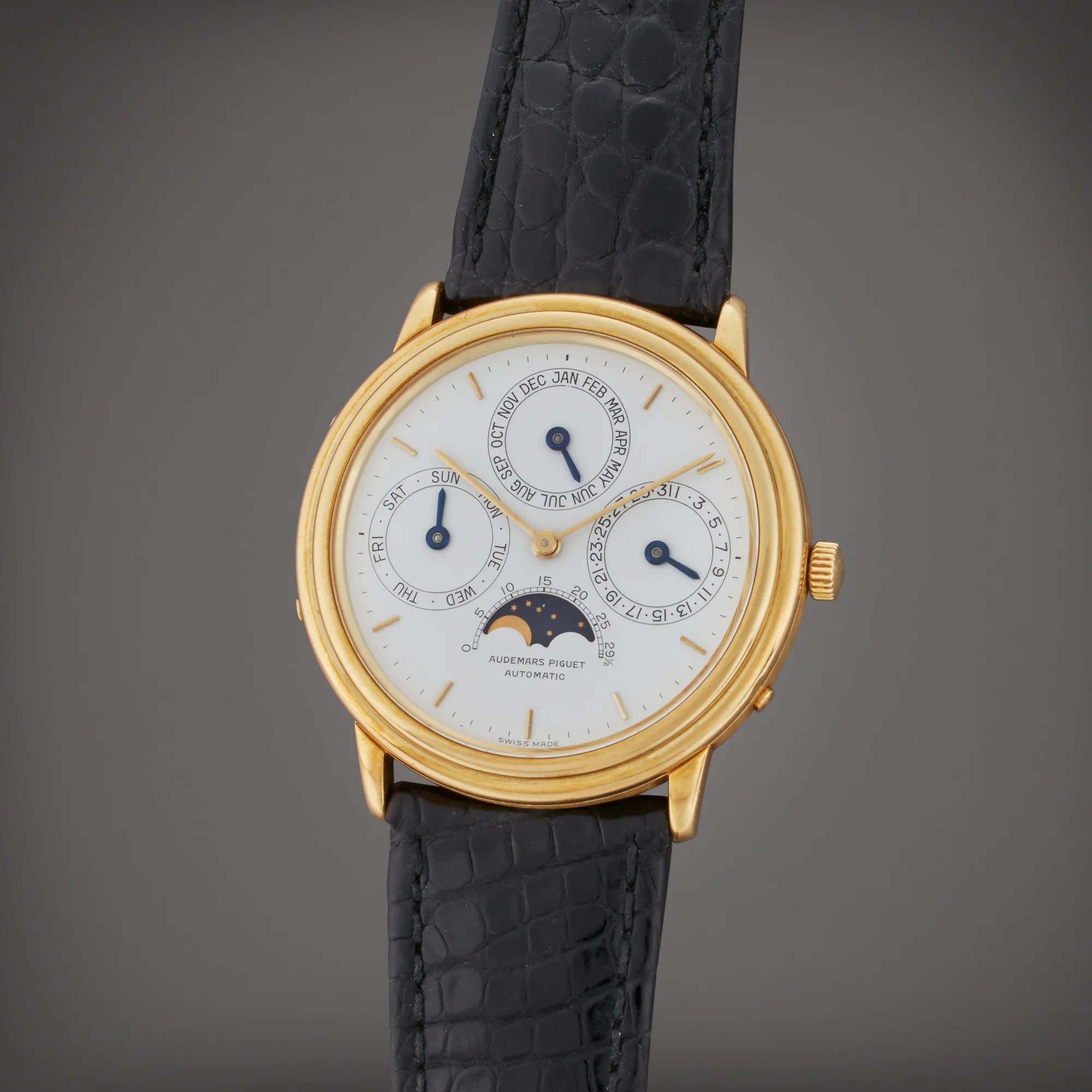 Audemars Piguet Quantiême Perpetual 36mm Yellow gold White