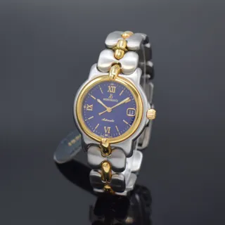 Bertolucci Pulchra 124 49 B Yellow gold and Stainless steel Blue