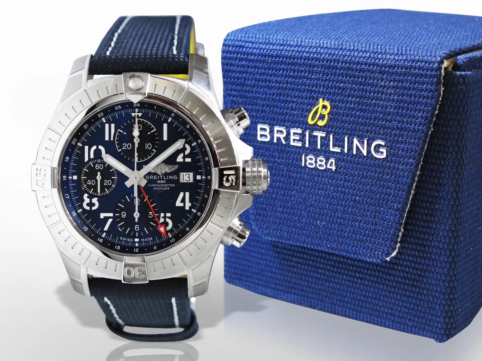Breitling Avenger 45mm Stainless steel Blue