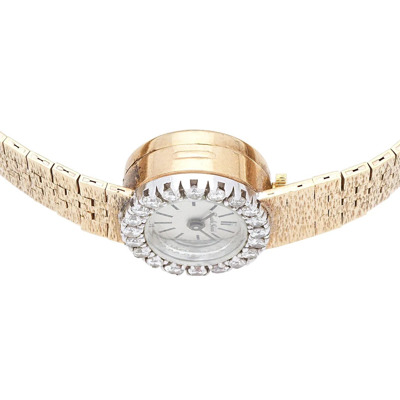 Bueche-Girod 19mm Yellow gold and Diamond Silver 1