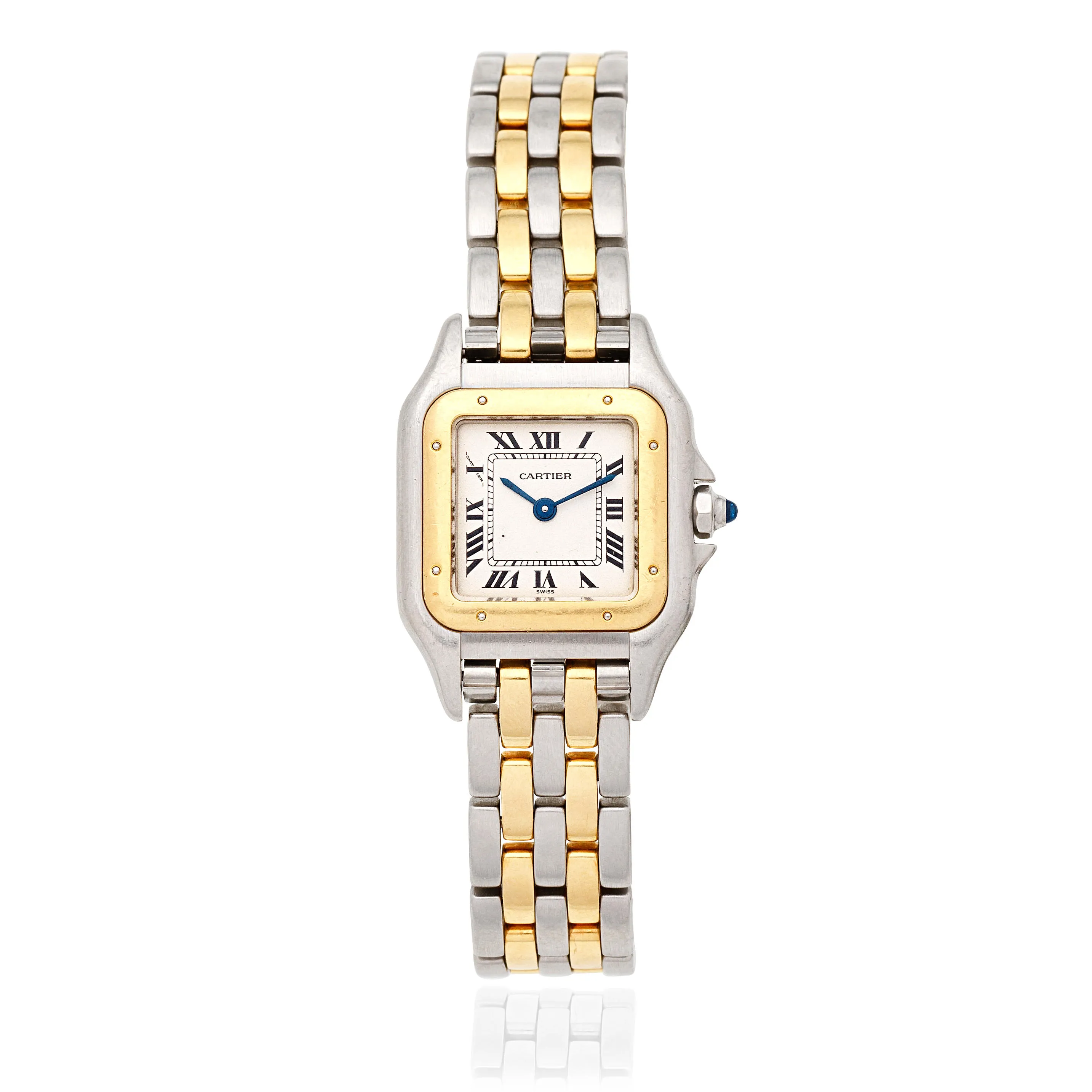 Cartier Panthère 1120 22mm Yellow gold and stainless steel Silver