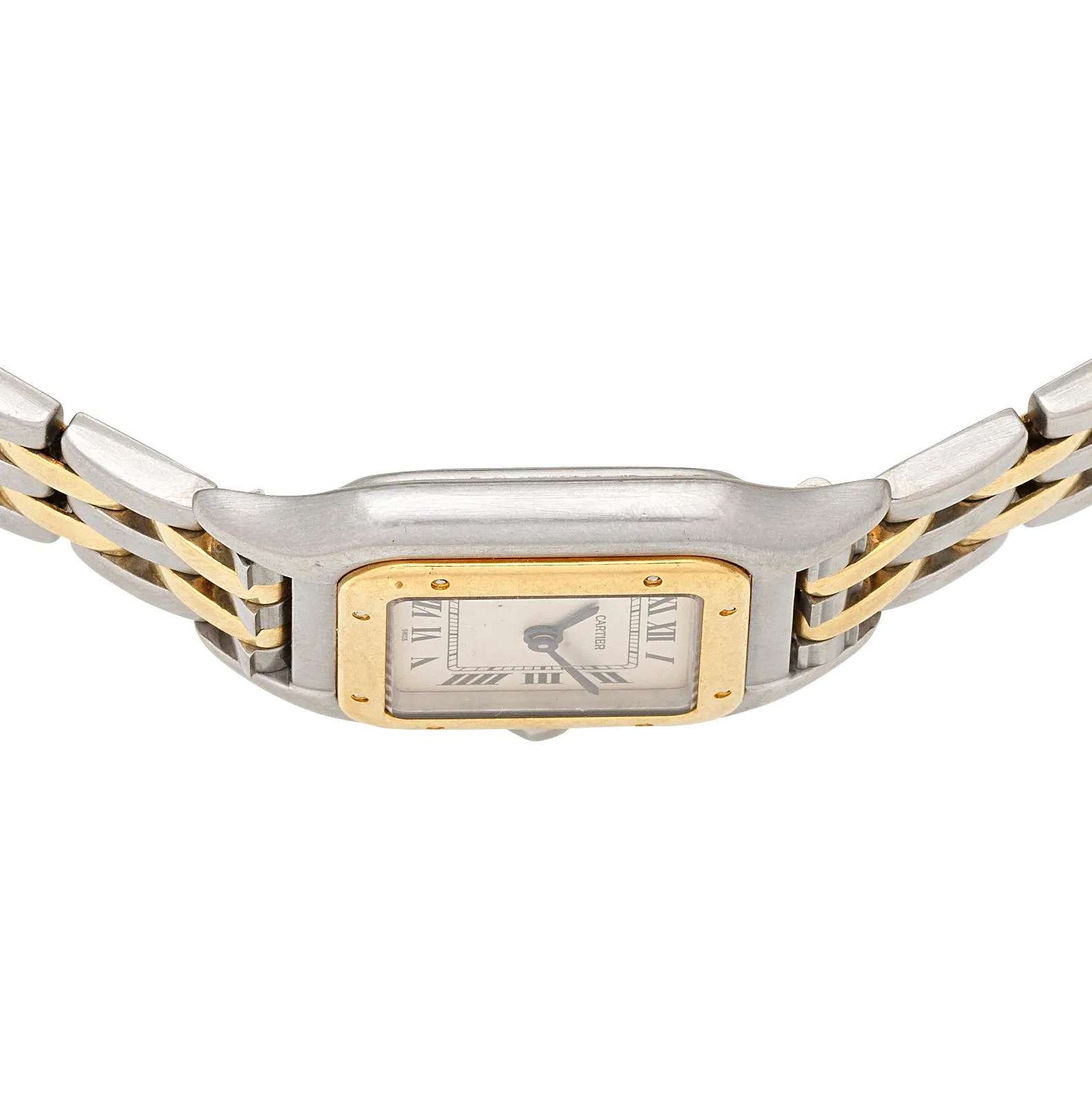 Cartier Panthère 1120 22mm Yellow gold and stainless steel Silver 1