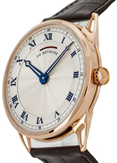 De Bethune DB25 Rose gold White