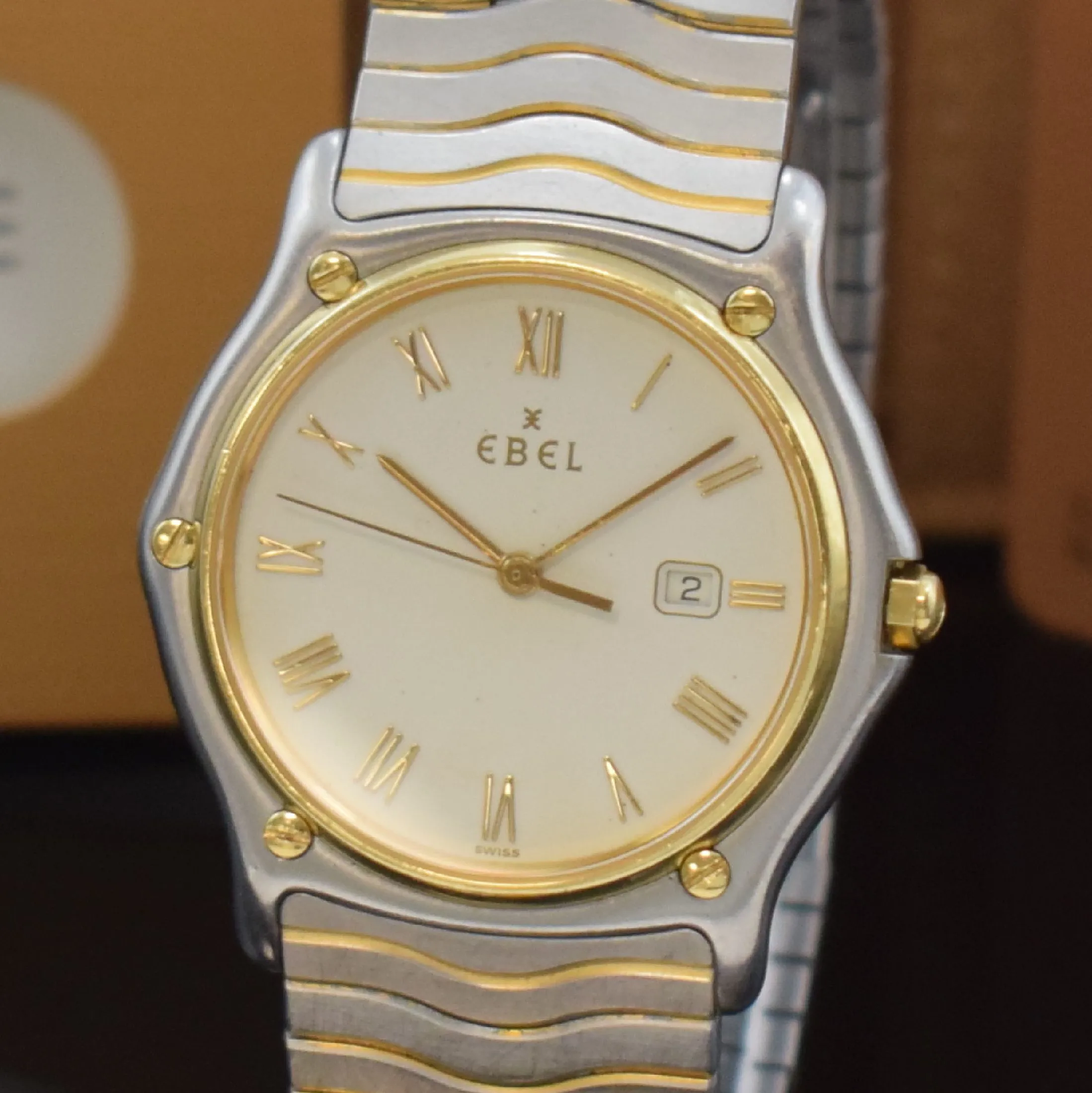 Ebel Sport Classic 183903 36mm Yellow gold and stainless steel White 1