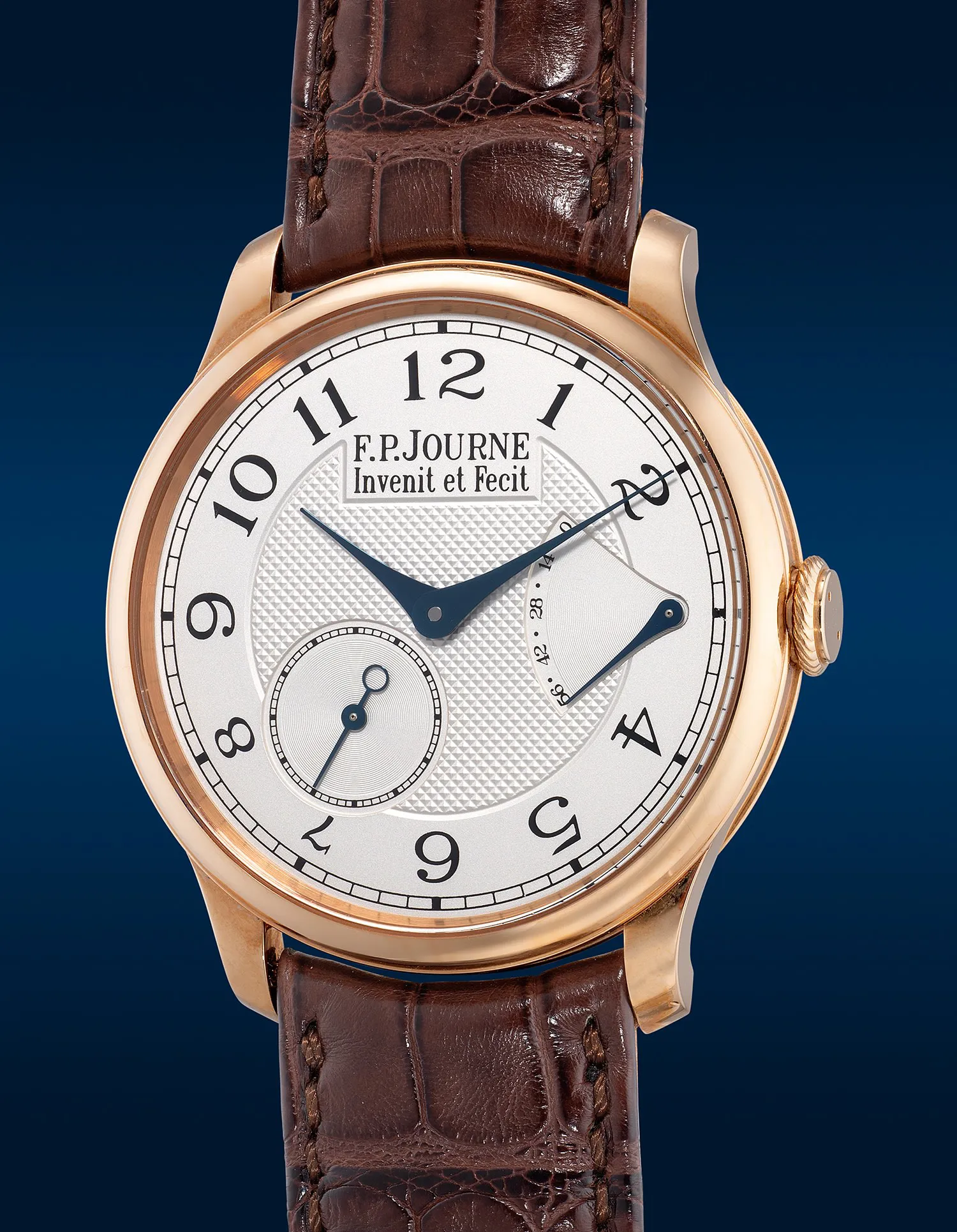 F.P. Journe Chronomètre Souverain 38mm Rose gold Silver