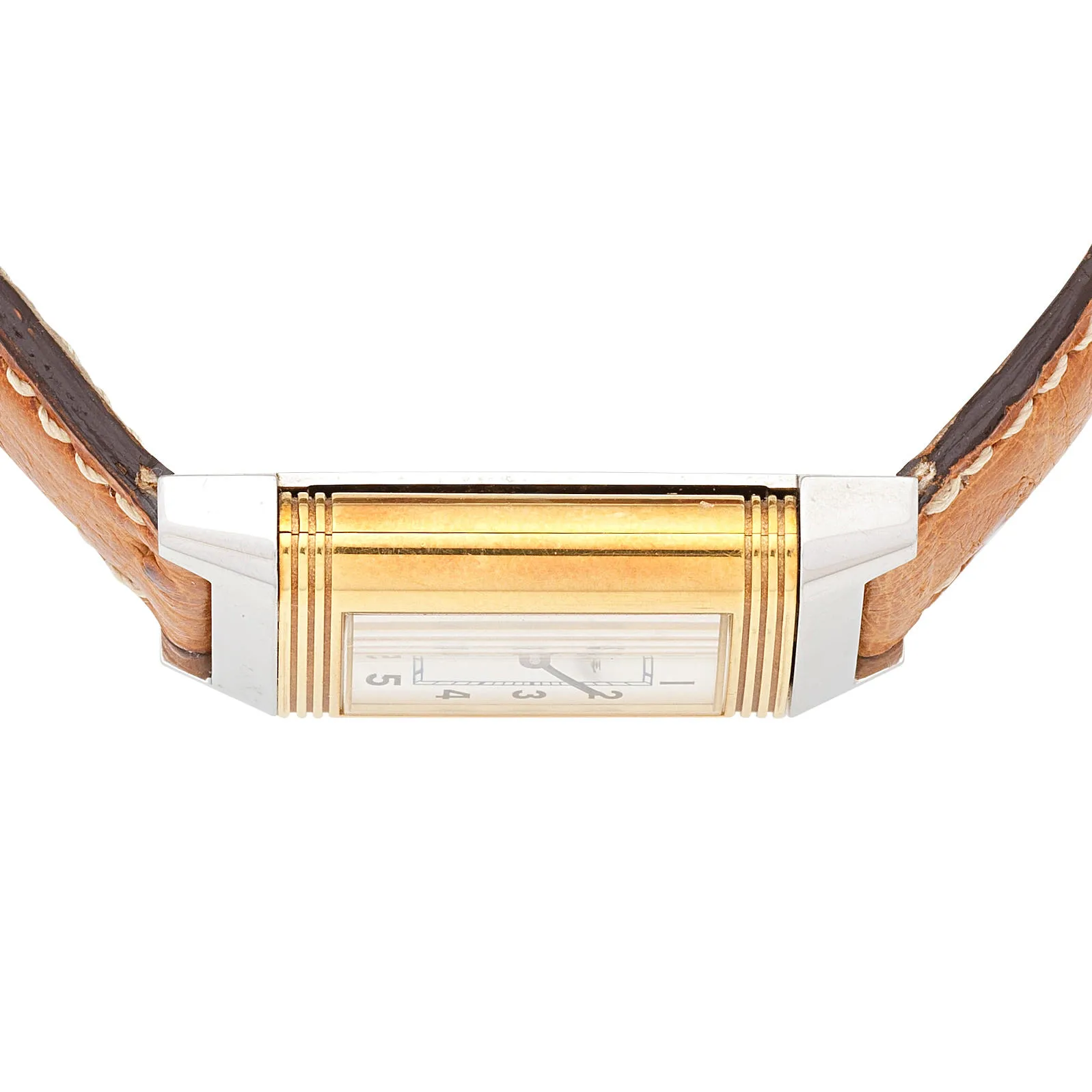Jaeger-LeCoultre Reverso 260.5.86 19mm Yellow gold and stainless steel Silver 2