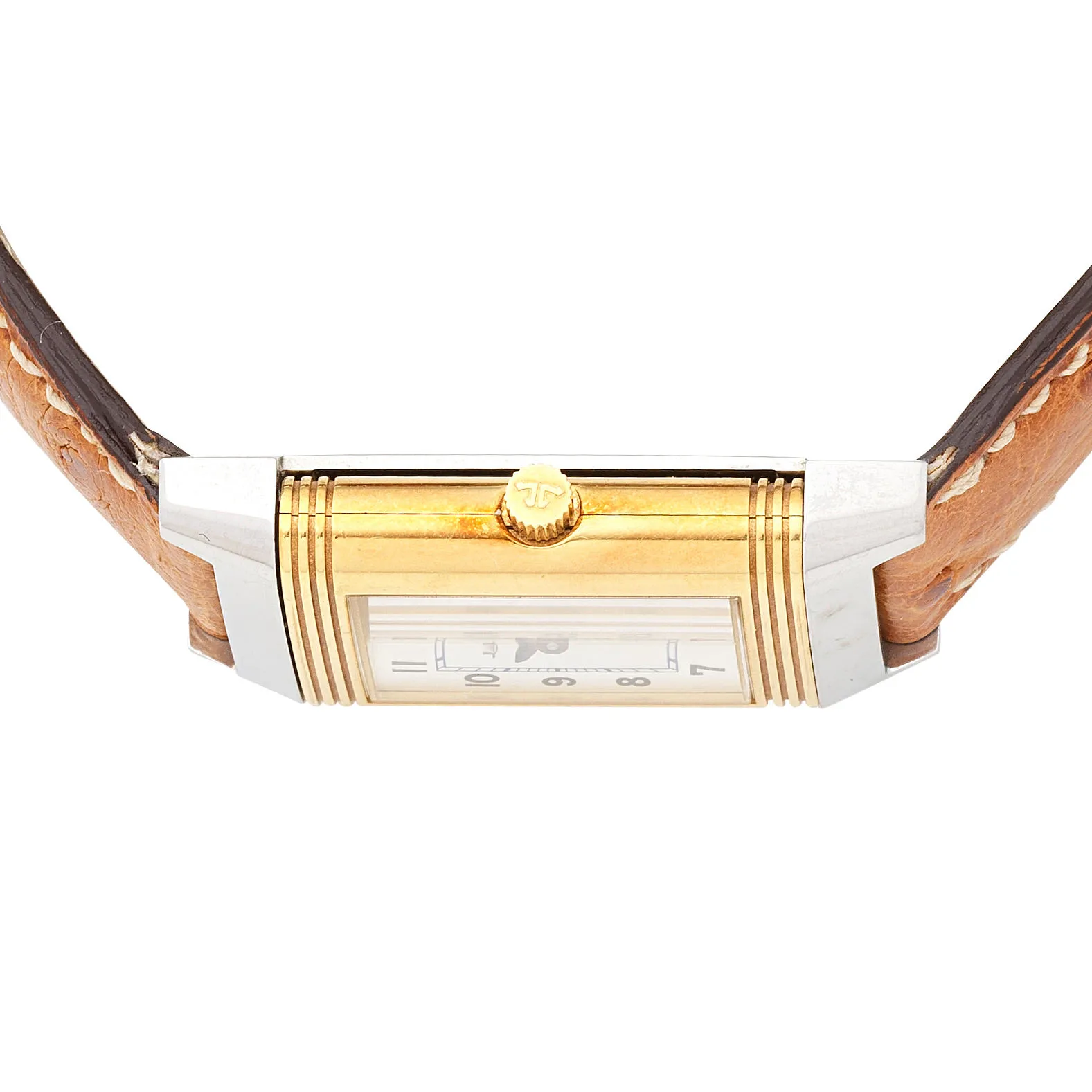 Jaeger-LeCoultre Reverso 260.5.86 19mm Yellow gold and stainless steel Silver 1
