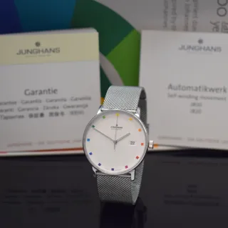 Junghans FORM A Stainless steel White