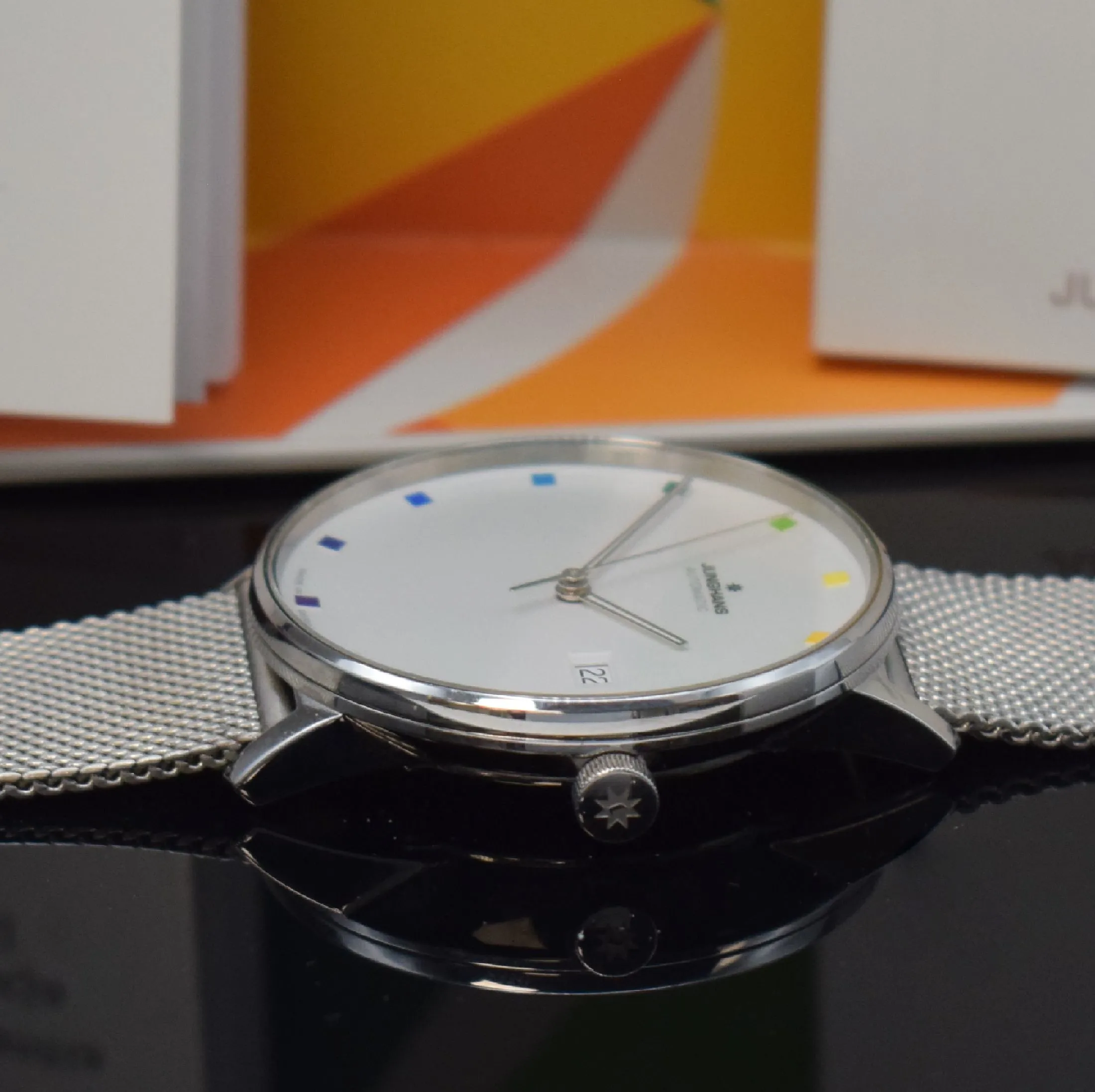 Junghans FORM A 39mm Stainless steel White 3