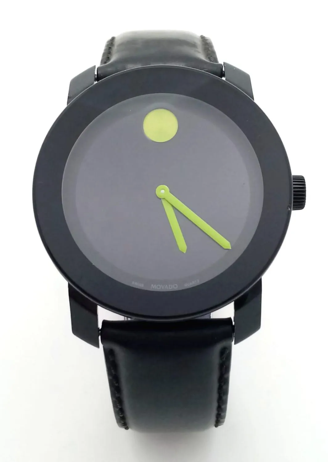 Movado Bold 43mm Stainless steel and ceramic Black