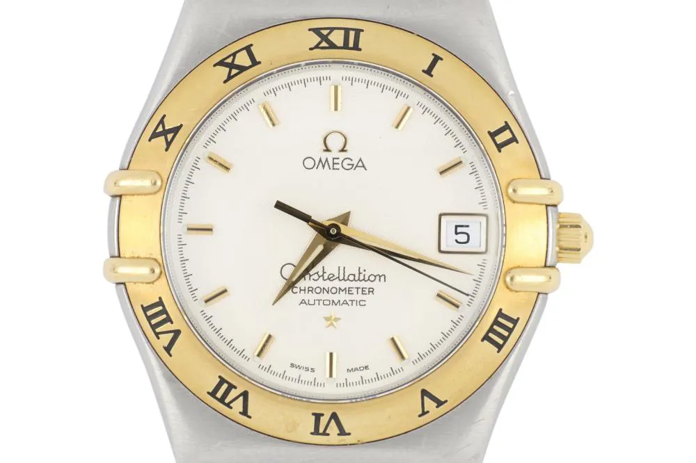 Omega Constellation 1202.30 35mm Yellow gold and Stainless steel White